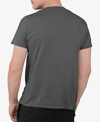 La Pop Art Men's Nasa Artemis Logo Printed Word Art T-shirt