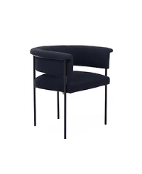 Tov Furniture 1 Piece Performance Linen Stain Resistant Dining Chair