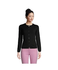 Lands' End Women's Tall Classic Cashmere Cardigan Sweater