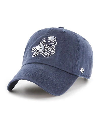 Men's '47 Brand Navy Dallas Cowboys Retro Joe Clean Up Adjustable Hat