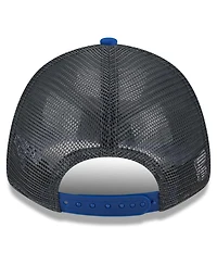 Preschool Boys and Girls New Era Graphite, Royal New York Giants Reflect 9FORTY Adjustable Hat