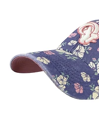 Women's '47 Brand Navy Los Angeles Rams Primrose Clean Up Adjustable Hat