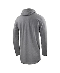 Men's Nike Heather Gray Air Force Falcons Rivalry Pullover Long Sleeve Hoodie T-shirt