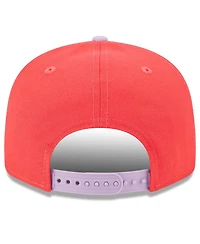 Men's New Era Red, Purple New York Yankees Spring Basic Two-Tone 9FIFTY Snapback Hat