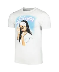 Men's White Aaliyah Graphic T-shirt
