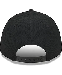 Big Boys and Girls New Era Black Dallas Cowboys Main B-Dub 9FORTY Adjustable Hat