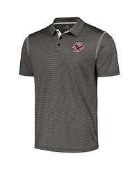 Men's Colosseum Gray Boston College Eagles Cameron Polo Shirt