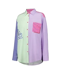 Women's Terez Los Angeles Dodgers Button-Up Shirt