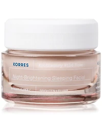 Korres Apothecary Wild Rose Night-Brightening Sleeping Facial, 1.3-oz.