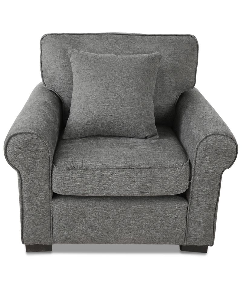 Kariam 37" Fabric Chair, Created for Macy's