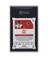 Kyle Pitts Atlanta Falcons 2021 Panini America Phoenix Fire Burst #104 Sgc Authenticated Rookie Card
