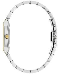 Bulova Women's Modern Diamond Accent Two-Tone Stainless Steel Bracelet Watch 30mm