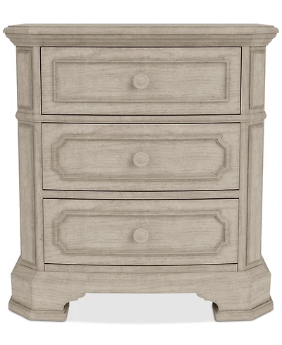Closeout! Kensington 3-Drawer Nightstand