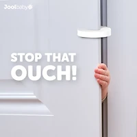 Jool Baby Toddler Jool Door Pinch Guards (6 Pack) – Slam Preventer – Babyproof Doors to Avoid Pinched Fingers & Door Slamming, Keep Pets
