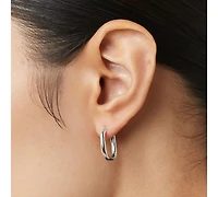 Ana Luisa Silver Hoop Earrings - Rox Small