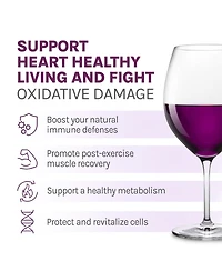 Reserveage, Resveratrol 500 mg, Antioxidant Supplement for Heart and Cellular Health, Supports Healthy Aging, Paleo, Keto, 60 Capsules