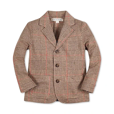 Hope & Henry Baby Boys Fleece Suit Blazer