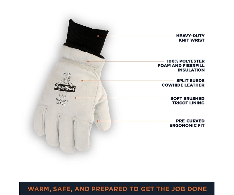 RefrigiWear Men's Freezer Dexterity Glove