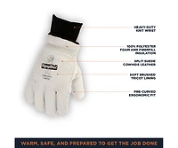 RefrigiWear Men's Freezer Dexterity Glove