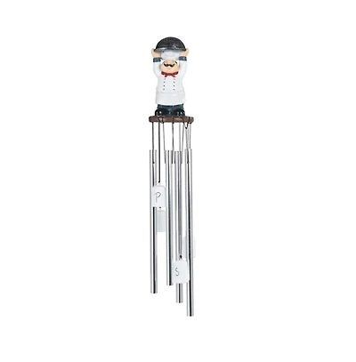23" Long Chef Round Top Wind Chime