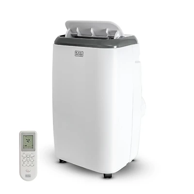 Black+Decker Portable Air Conditioner, 5,000 Btu Sacc/Cec (8,000 Btu Ashrae 128) for Rooms Up To 350 Sq. Ft.