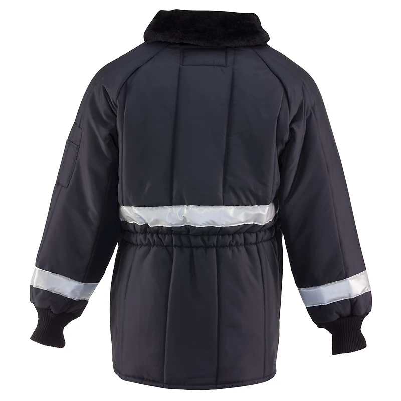 RefrigiWear Big & Tall Iron-Tuff Enhanced Visibility Reflective Siberian Workwear Jacket