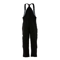 RefrigiWear Men's Insulated Softshell Bib Overalls - Water-Repellent, Wind-Tight, Thermal Workwear for Extreme Cold