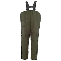 RefrigiWear Men's Iron-Tuff Low Bib Overalls - Insulated Work Bibs, Water-Repellent, Windproof, -50°F Comfort Rating, Durable Cold-Weather Gear