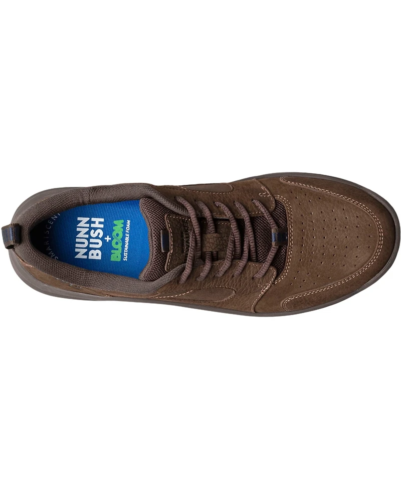 Nunn Bush Men's Mac Leather Moc Toe Oxford Shoes