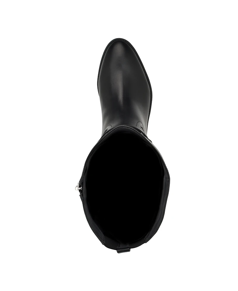 Calvin Klein Women's Daphny Tall Block Heel Boots