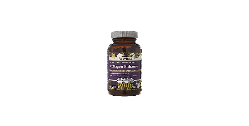ResVitale ResVitle Hydrolyzed Collagen Booster Supplement - Collagen Repair with Hyaluronic Acid and Collagen Peptides