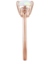 Amethyst (1-1/3 ct. t.w.) & Lab-Grown White Sapphire (1/10 ct. t.w.) in 14k Gold-Plated Sterling Silver (Also in Additional Gemstones)