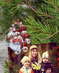 Designocracy Magical Baby Santa Christmas Wood Clip-On Ornaments Set of 6 J. Mills-Price