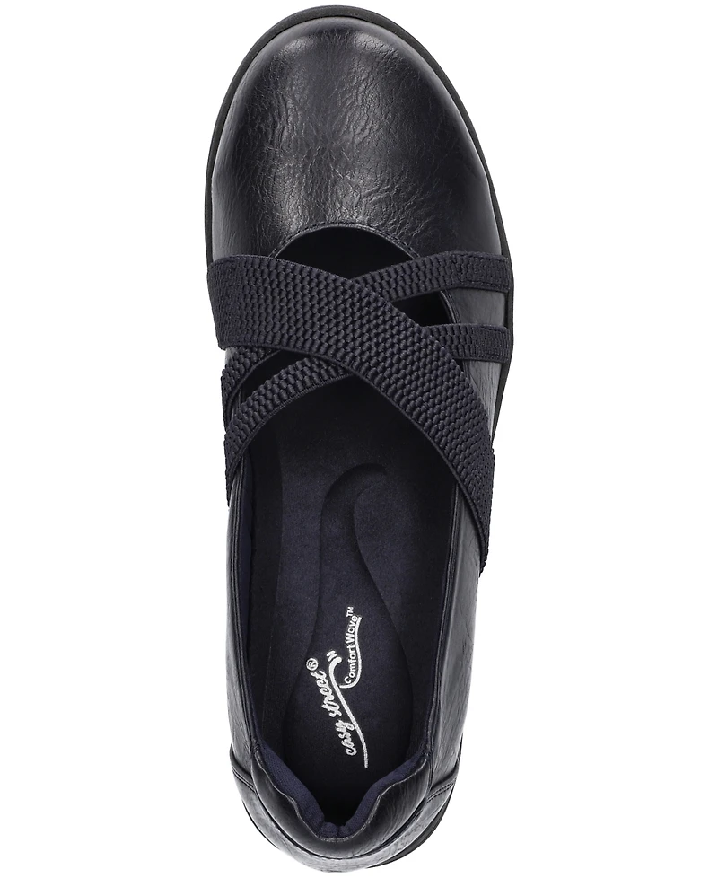 Easy Street Women's Inga Comfort Mary Janes Pumps