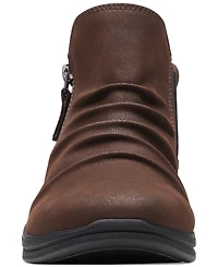 Clarks Women's Breeze Range Ruched Ankle Booties