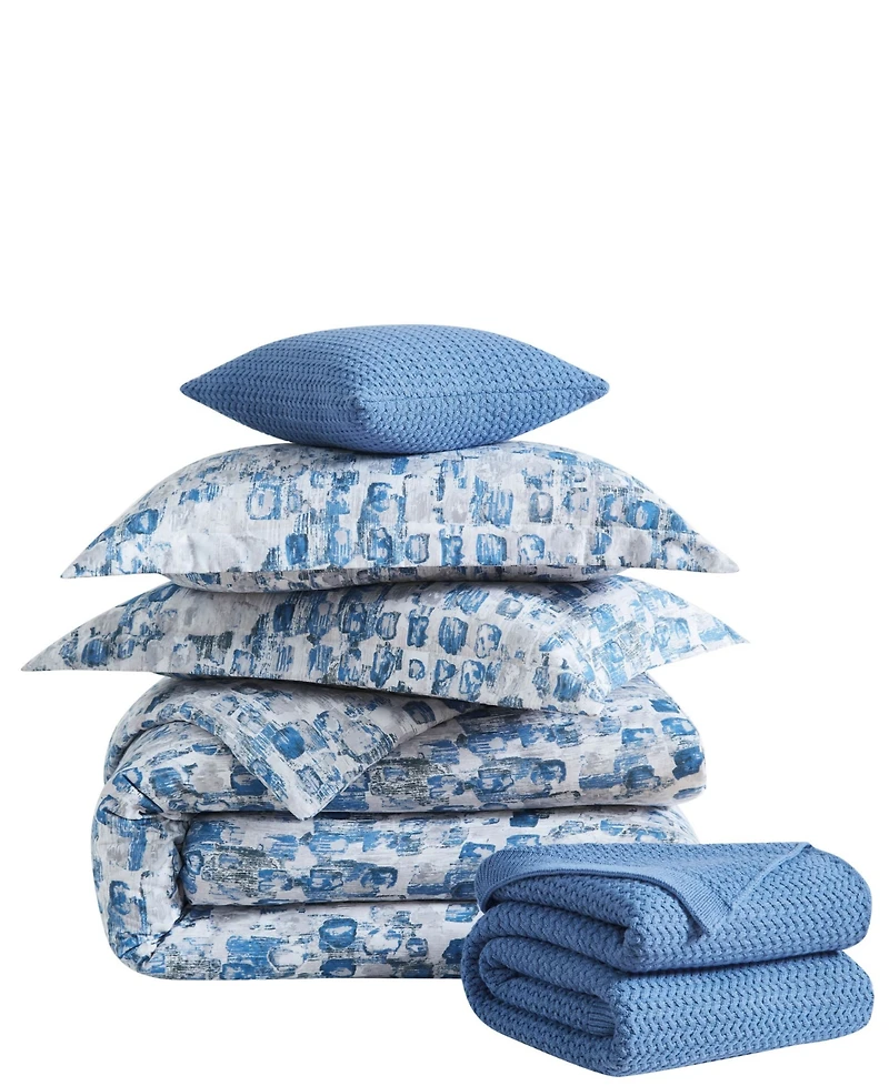 Southshore Fine Linens Rhythm 5 Piece Comforter Set, Full/Queen