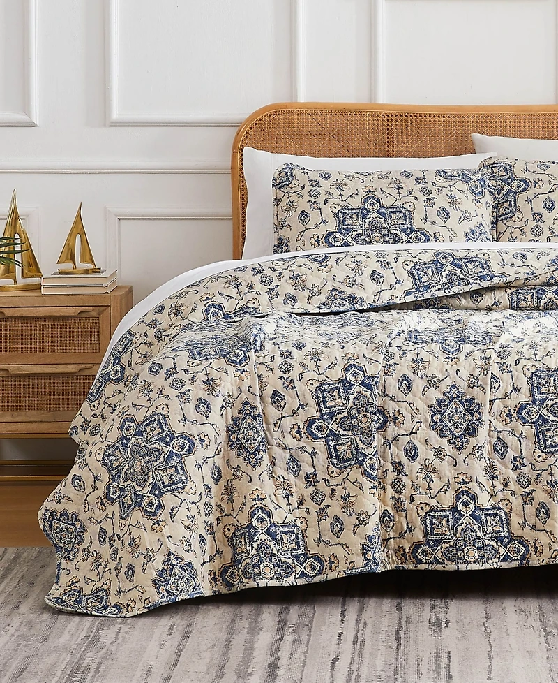 Southshore Fine Linens Persia Oversized 3 Piece Quilt Set
