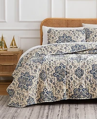 Southshore Fine Linens Persia Oversized 3 Piece Quilt Set
