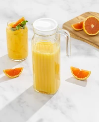 JoyJolt 40-oz. Glass Pitcher