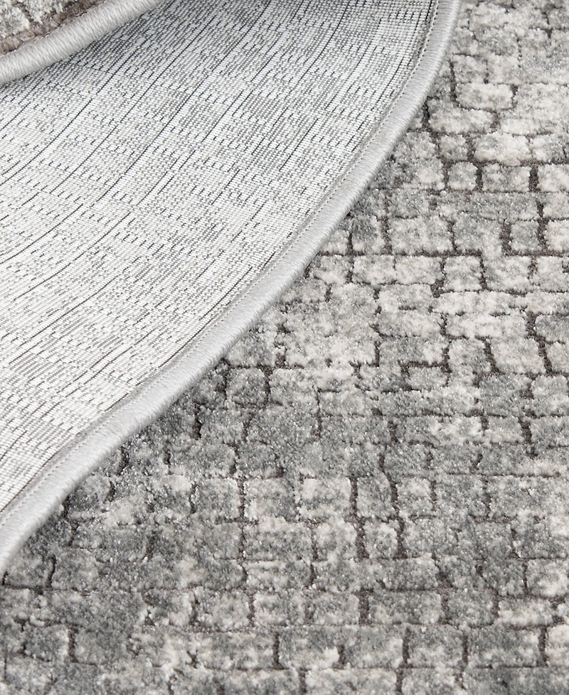 Mink Home Waterside Drift 2'3" x 7'7" Runner Area Rug