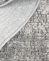 Mink Home Waterside Drift 2'3" x 7'7" Runner Area Rug