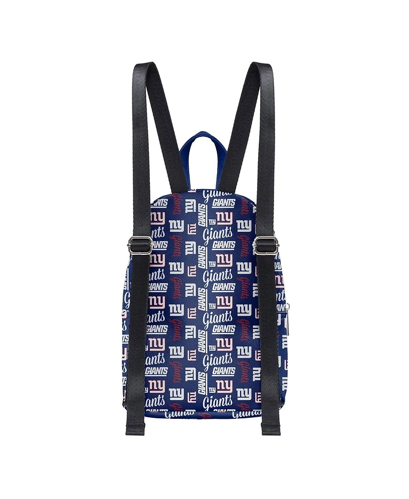 Youth Boys and Girls Foco Royal New York Giants Repeat Brooklyn Mini Backpack