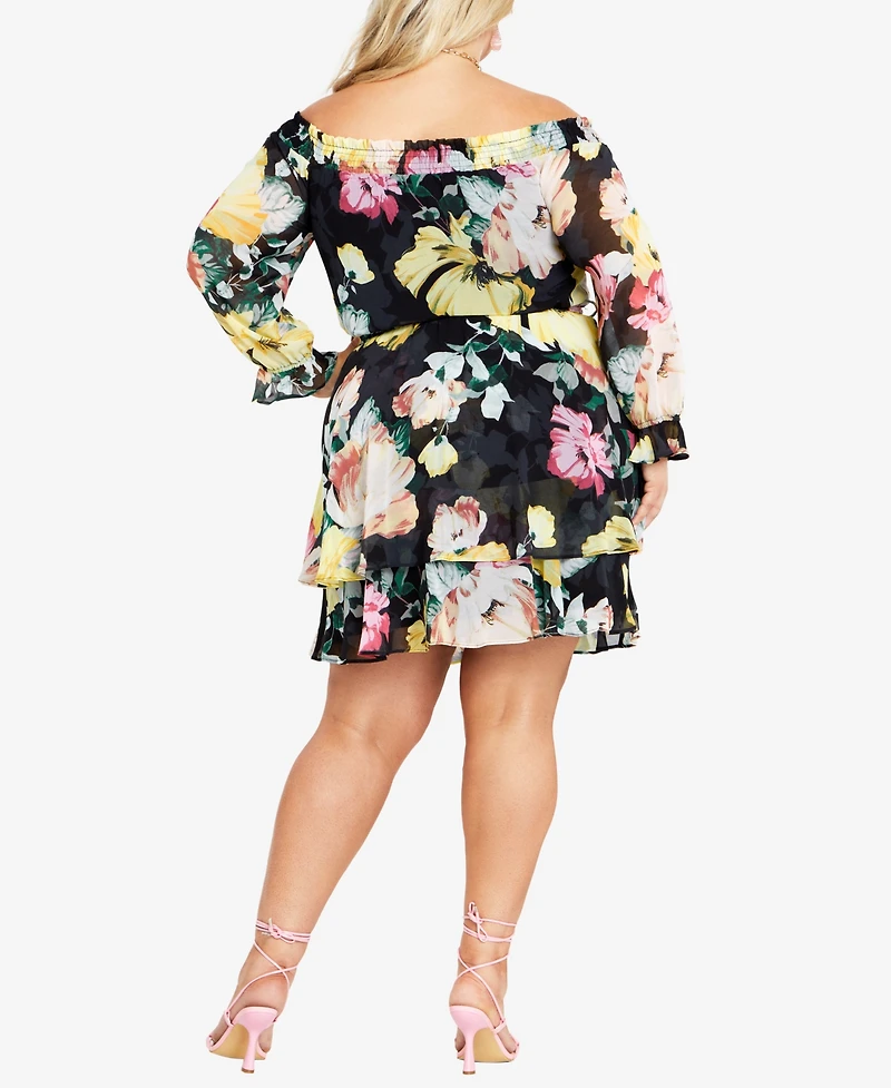 City Chic Women's Athena Dress