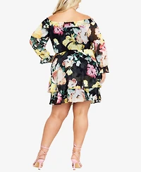 City Chic Women's Athena Dress