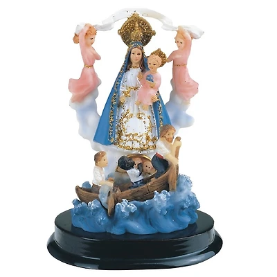 Fc Design 5"H Our Lady of Charity Statue Our Lady of El Cobre Holy Figurine Religious Decoration Home Decor Perfect Gift for House Warming, Holidays a