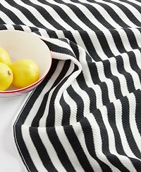 kate spade new york Botanical Stripe Kitchen Towels 4-Pack Set, 17" x 28"