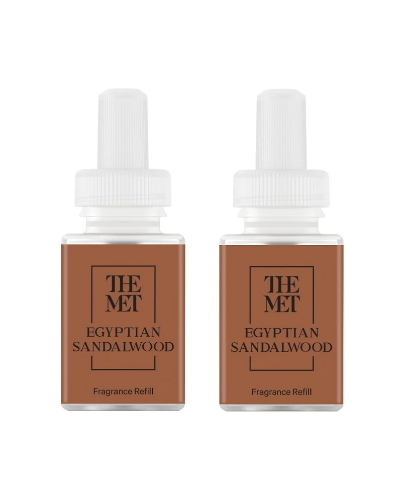 Pura & The Met - Egyptian Sandalwood - Home Scent Refill - Smart Home Air Diffuser Fragrance - Up to 120-Hours of Luxury Fragrance