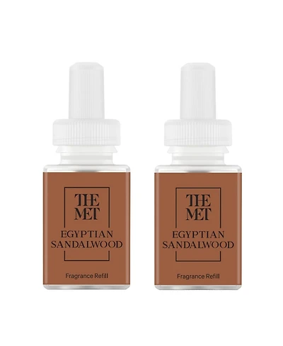 Pura & The Met - Egyptian Sandalwood - Home Scent Refill - Smart Home Air Diffuser Fragrance - Up to 120-Hours of Luxury Fragrance