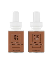 Pura & The Met - Egyptian Sandalwood - Home Scent Refill - Smart Home Air Diffuser Fragrance - Up to 120-Hours of Luxury Fragrance