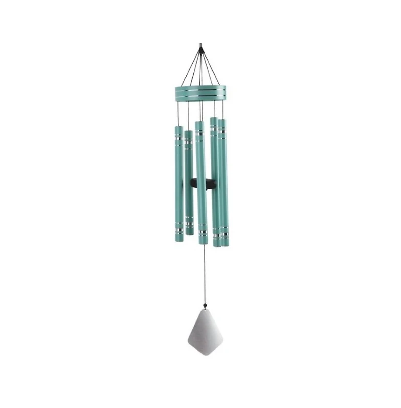 36" Long Tuned Traditional Teal Wind Chime